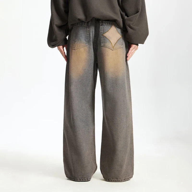 VILZSTUDIOS Vintage Ripped Grunge Jeans