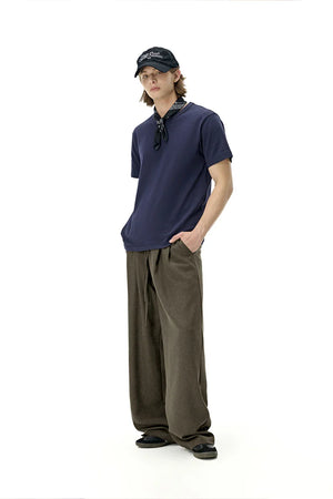 VILZSTUDIOS Loose Fit Classic Linen Pants