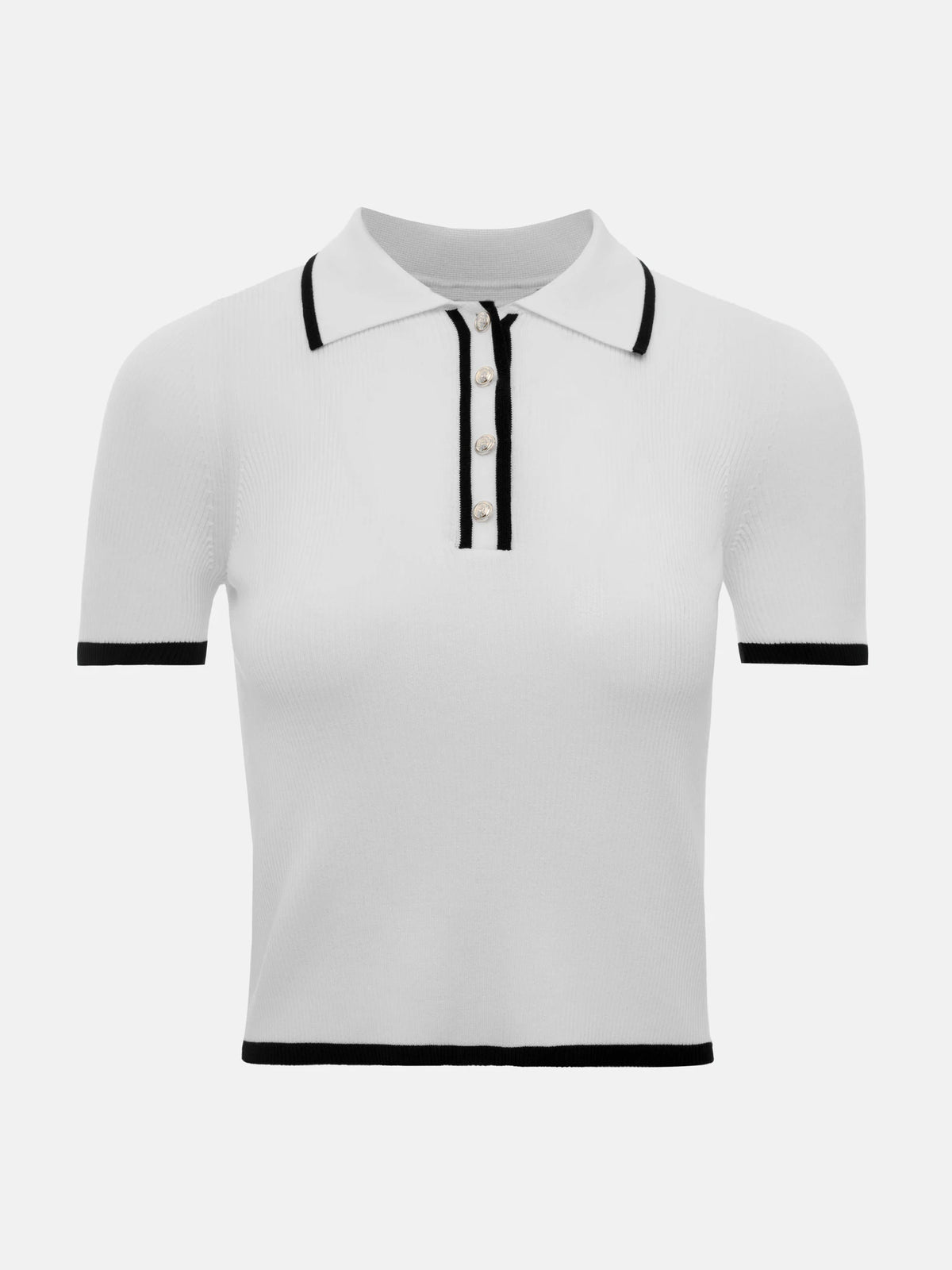 VILZSTUDIOS Chic Slim Fit Knit T-shirt
