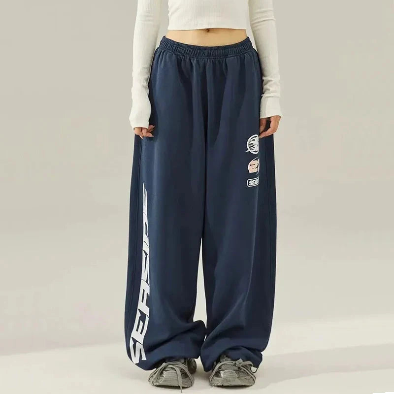 VILZSTUDIOS Vintage American Hip Hop Wide Pants