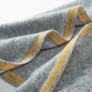 VILZSTUDIOS High Quality Autumn Winter Women 100% Cashmere Scarves 2025 NoveltyTriangular  Knitted Warm Female Scarf Shawl130*35