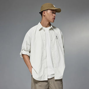 VILZSTUDIOS Solid Minimalist Outdoor Sports Long T-Shirt