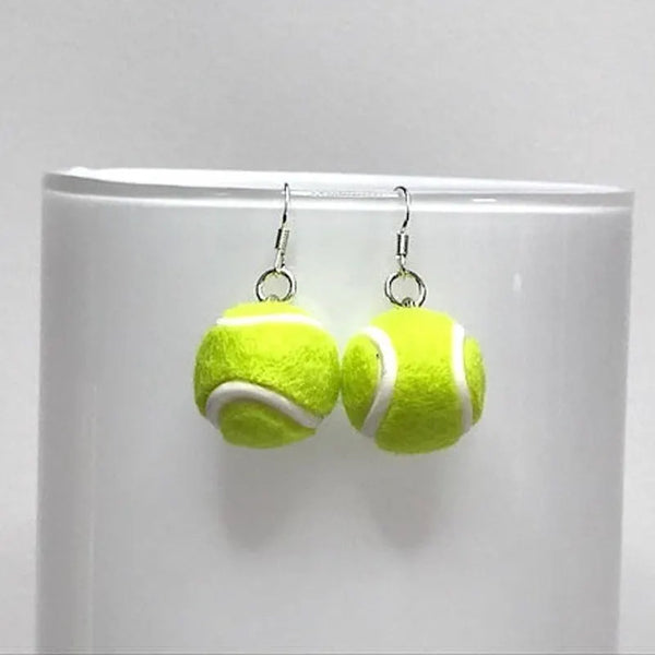 Green Tennis Pendant Personalized Earring