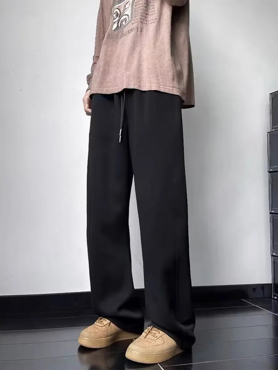 VILZSTUDIOS Loose Straight Casual Sports Pants