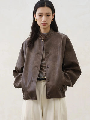 VILZSTUDIOS Vintage Leather Jacket