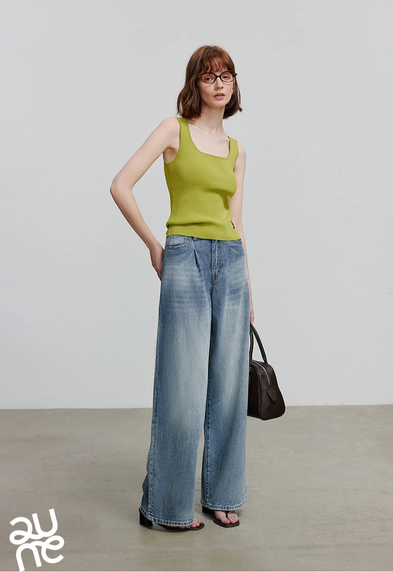 VILZSTUDIOS Stylish Knitted Tank for Summer