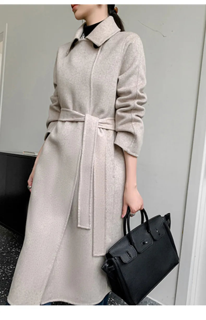 VILZSTUDIOS Woolen Long Coat