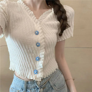 VILZSTUDIOS Button Down Casual T-Shirt