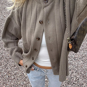 VILZSTUDIOS Loose Knitted Cardigan