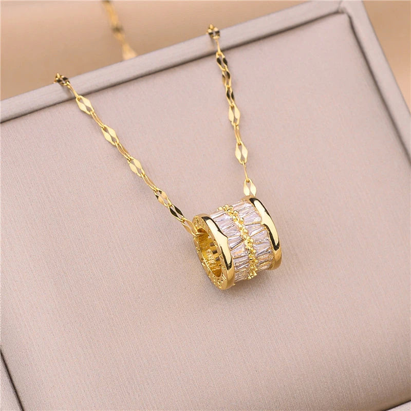 VILZSTUDIOS 3 Colors Luxury Lucky Beads Necklaces