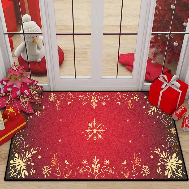 VILZSTUDIOS Luxurious Festive Red Rugs