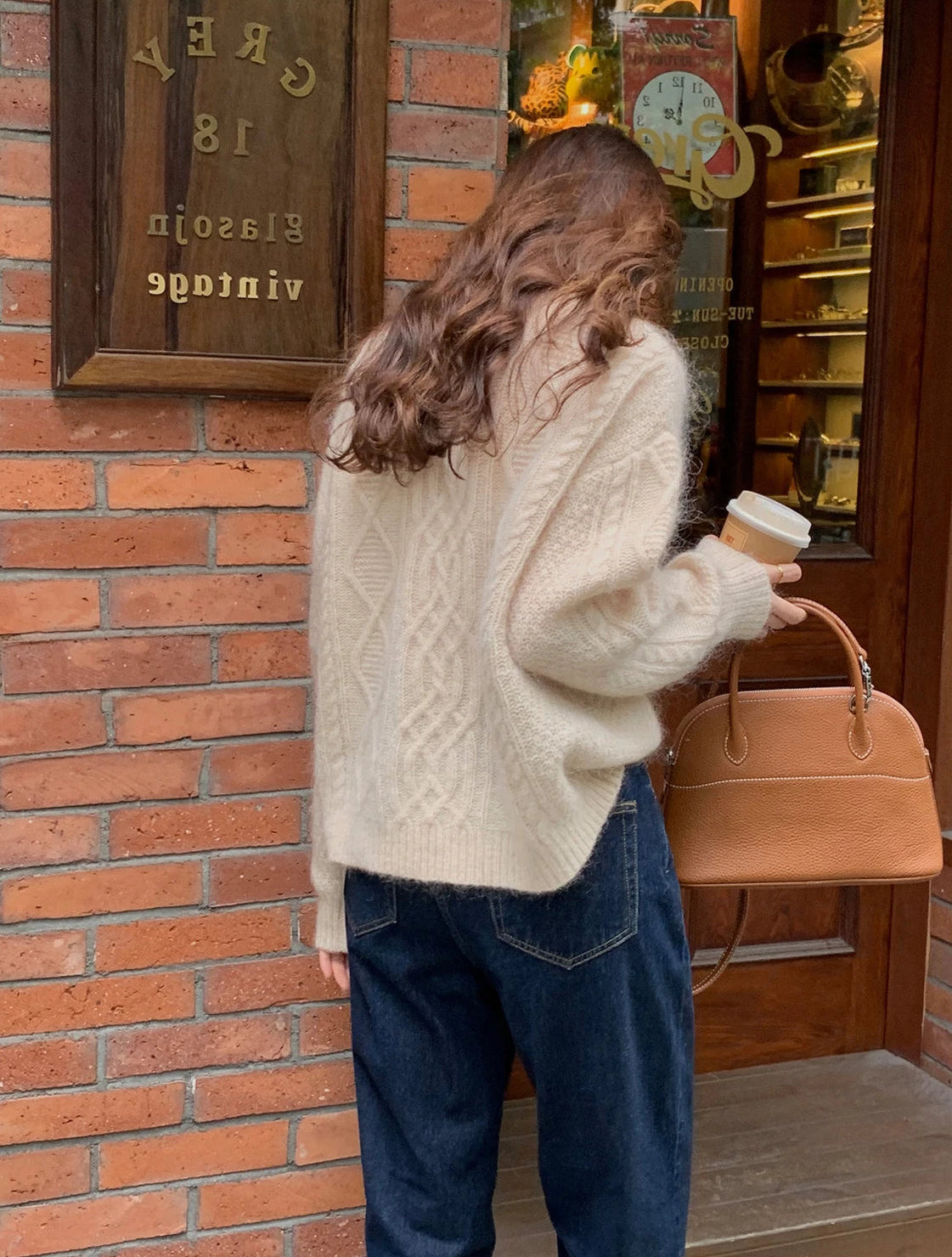 VILZSTUDIOS Casual Wool Knitted Sweater
