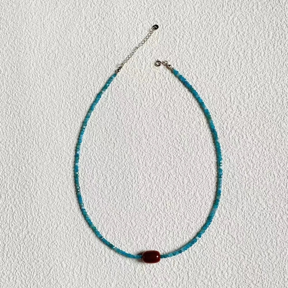 VILZSTUDIOS Freshwater Pearl Collar Chain Necklace