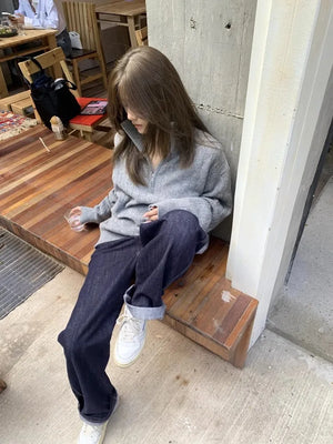 VILZSTUDIOS Cozy Wool Turtleneck Sweater
