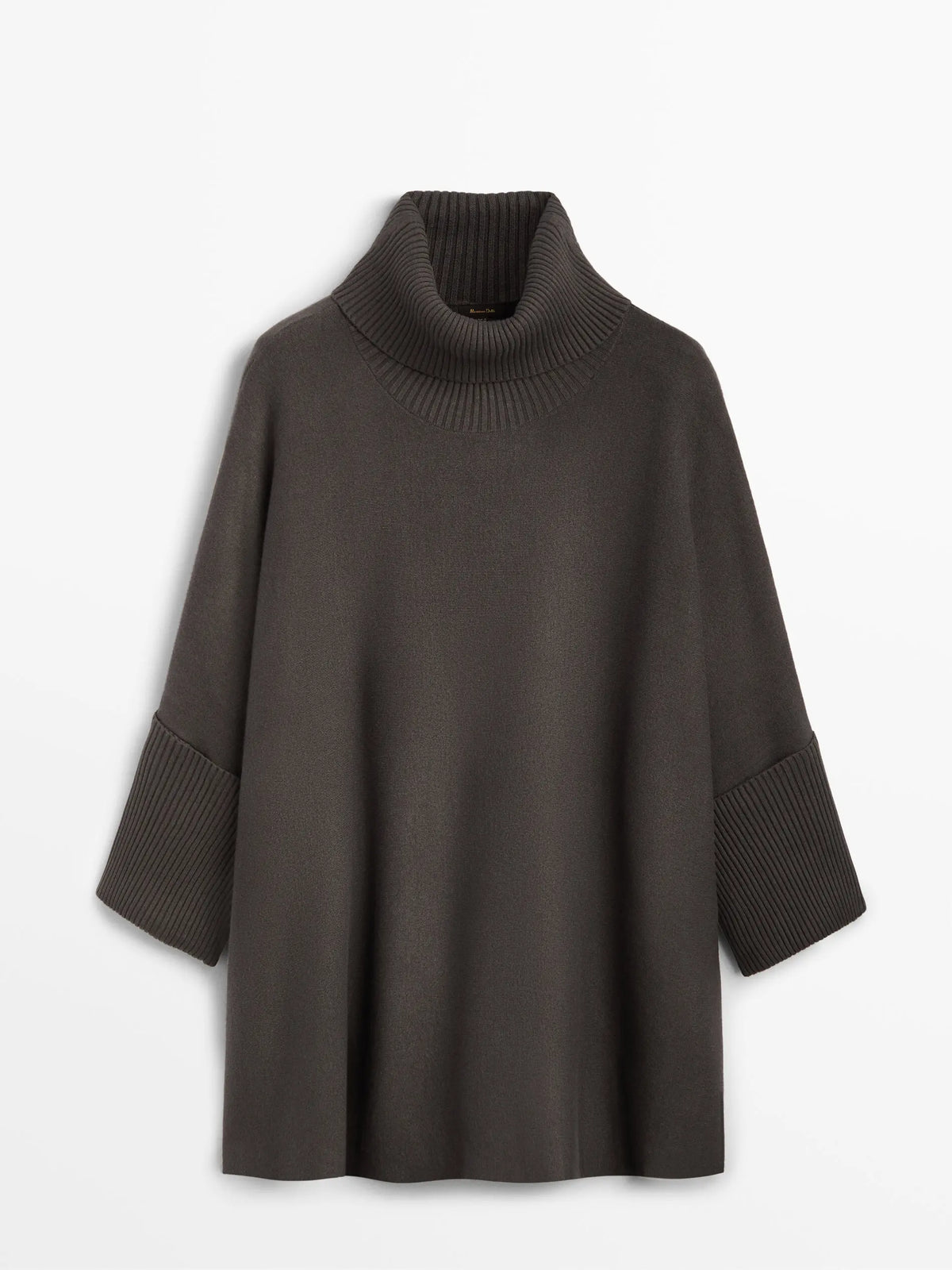 VILZSTUDIOS Double-Sided Shawl Knitted Sweater