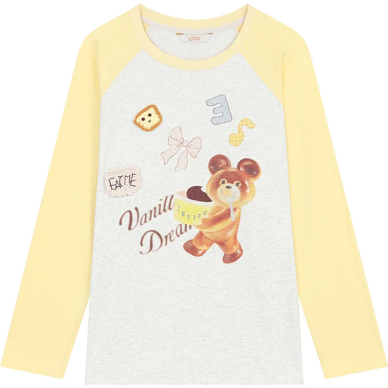VILZSTUDIOS Basic Raglan Long Sleeve Top