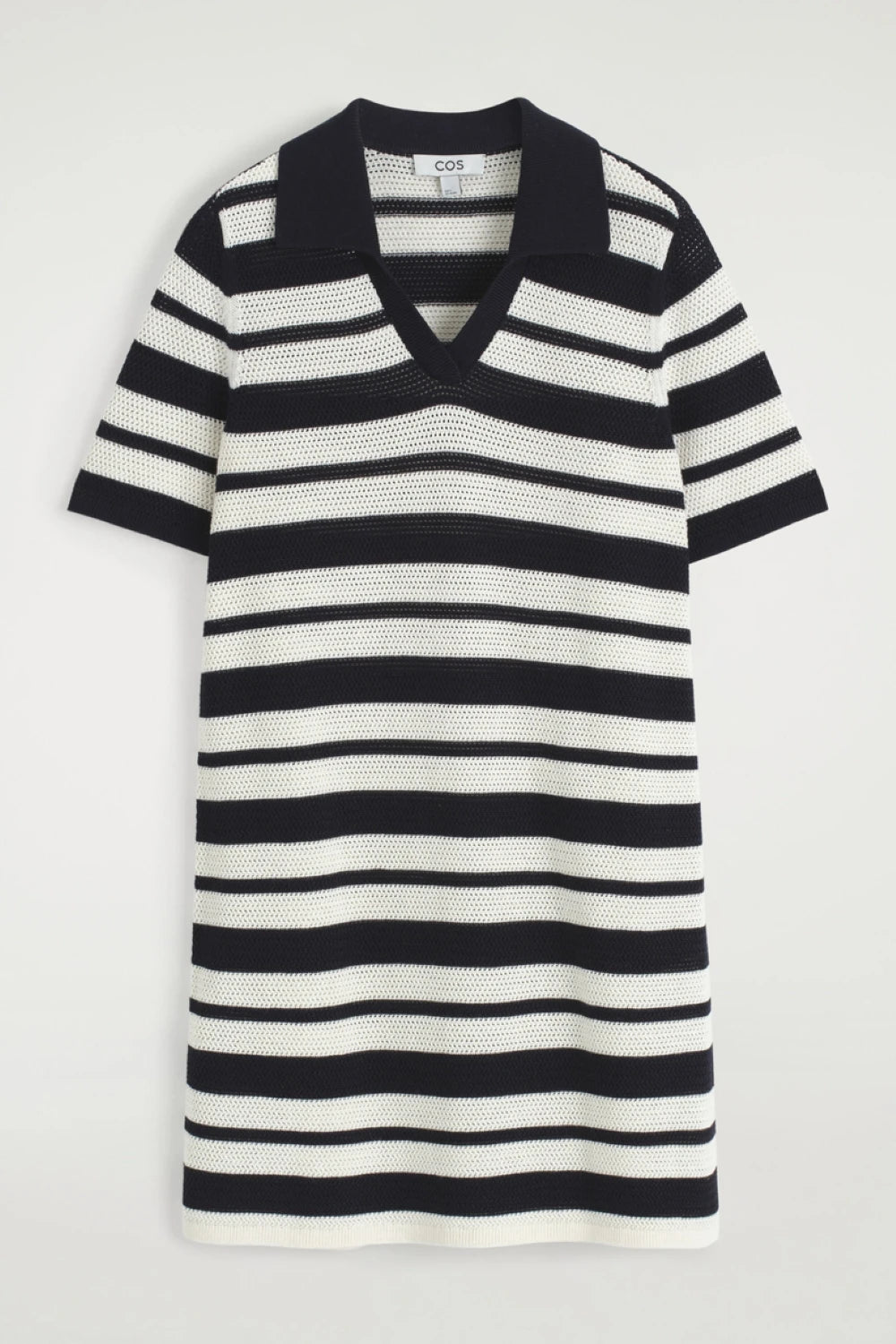 VILZSTUDIOS Fashionable Striped Mini Dress