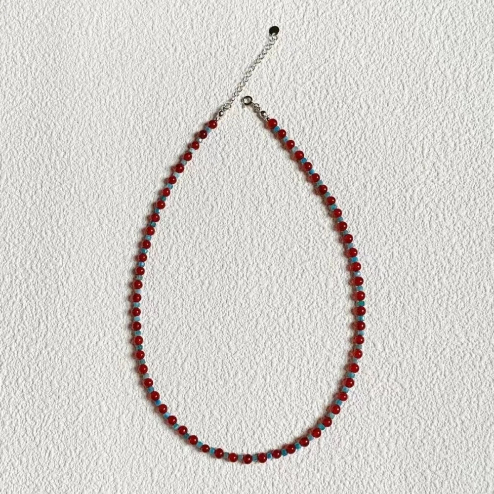 VILZSTUDIOS Freshwater Pearl Collar Chain Necklace