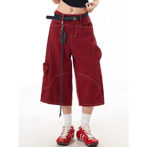 VILZSTUDIOS Black High Waisted Wide Leg Jeans