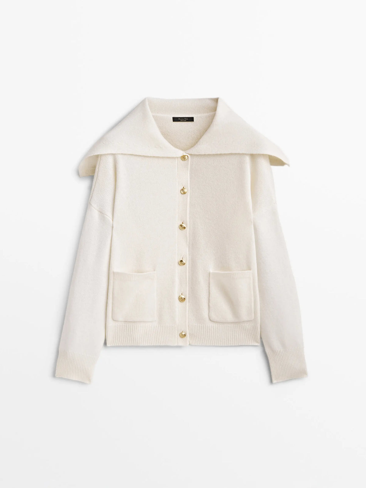 VILZSTUDIOS Wool Blend Cape Collar Cardigan