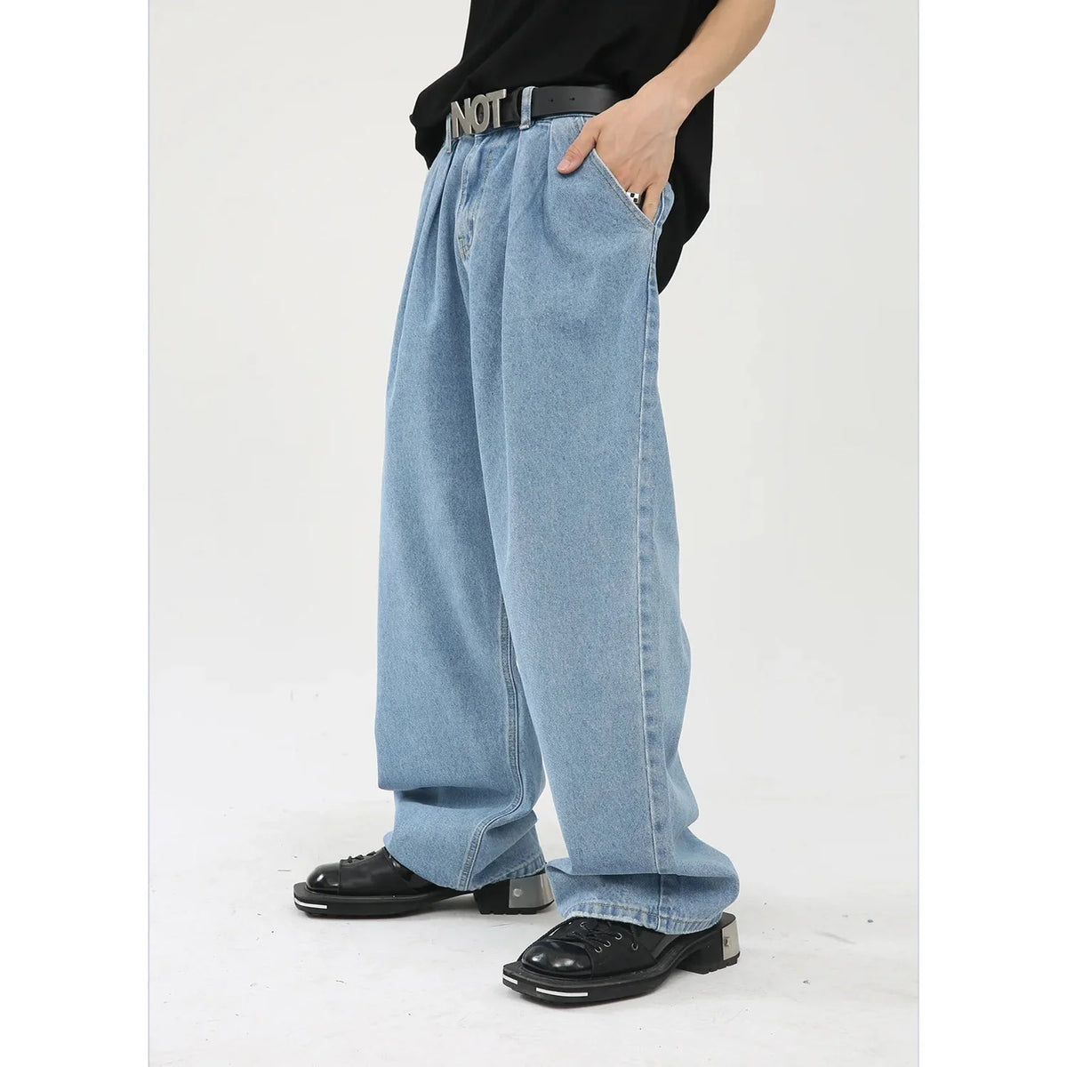 VILZSTUDIOS Wide Leg Daddy Jeans
