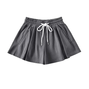 VILZSTUDIOS High Waist Flare Shorts Skirt Pants