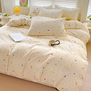 VILZSTUDIOS Luxurious Soft Twin-Queen Duvet Bedding Set