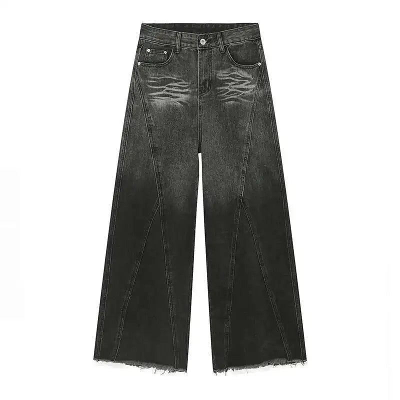 VILZSTUDIOS Vintage Baggy American Style Wide Leg Jeans