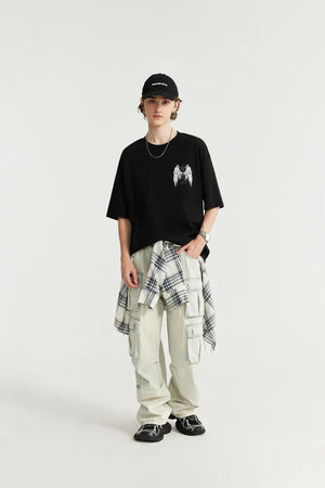 VILZSTUDIOS Luminous Glow-in-the-Dark Oversized T-Shirt