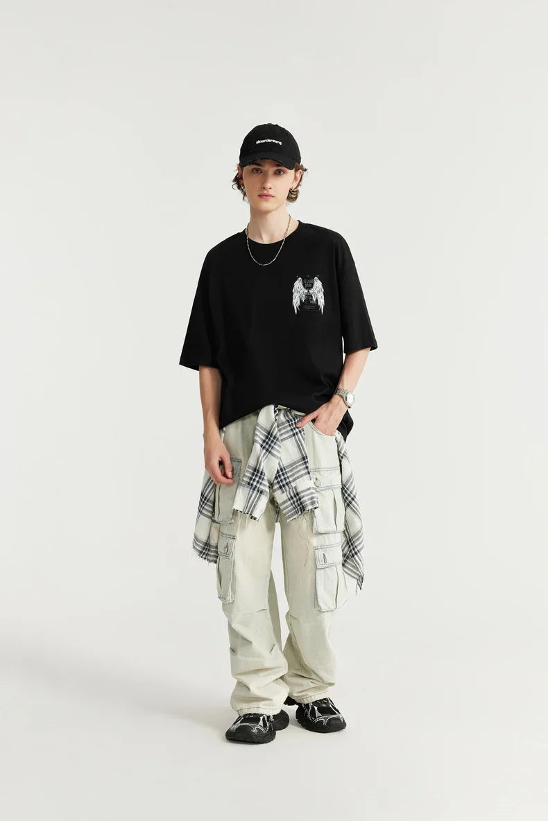 VILZSTUDIOS Luminous Glow-in-the-Dark Oversized T-Shirt