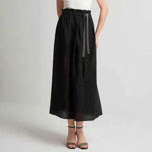 VILZSTUDIOS Elegant Luxury High Waist Irregular Skirt