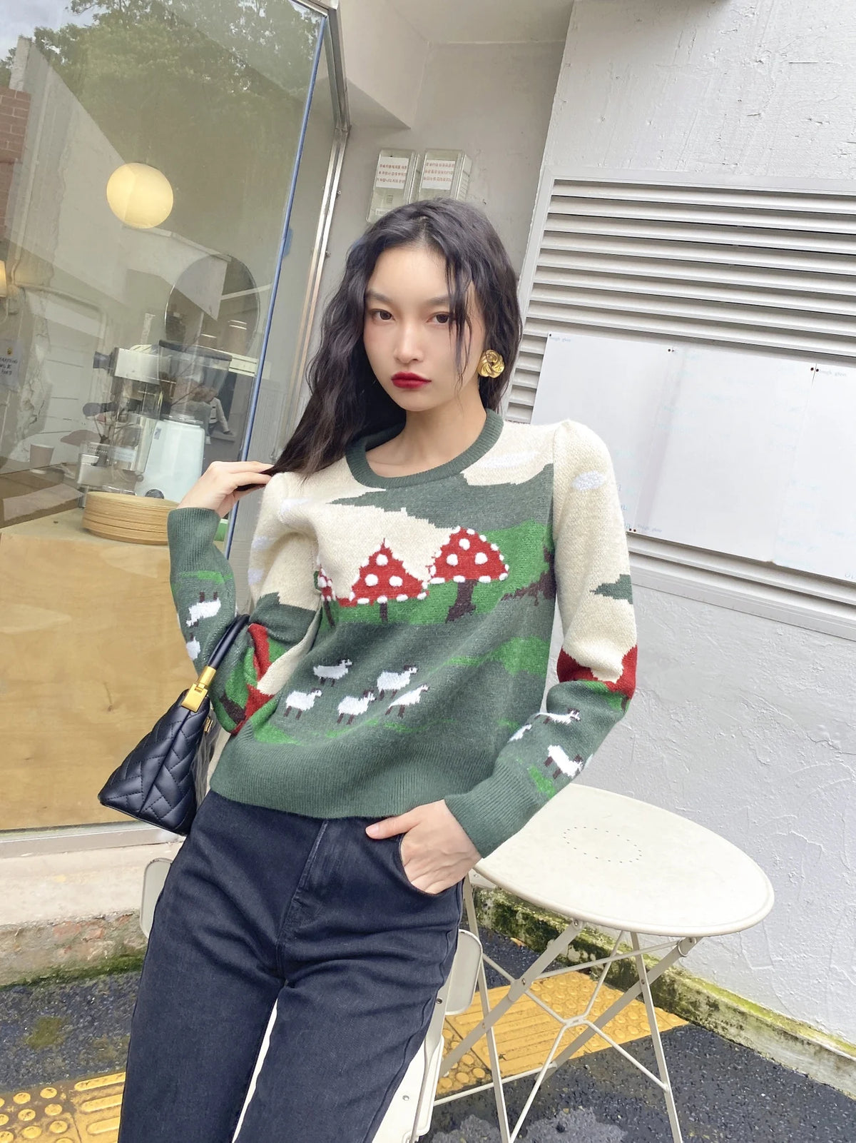 VILZSTUDIOS Multi-Colored Knitted Sweater