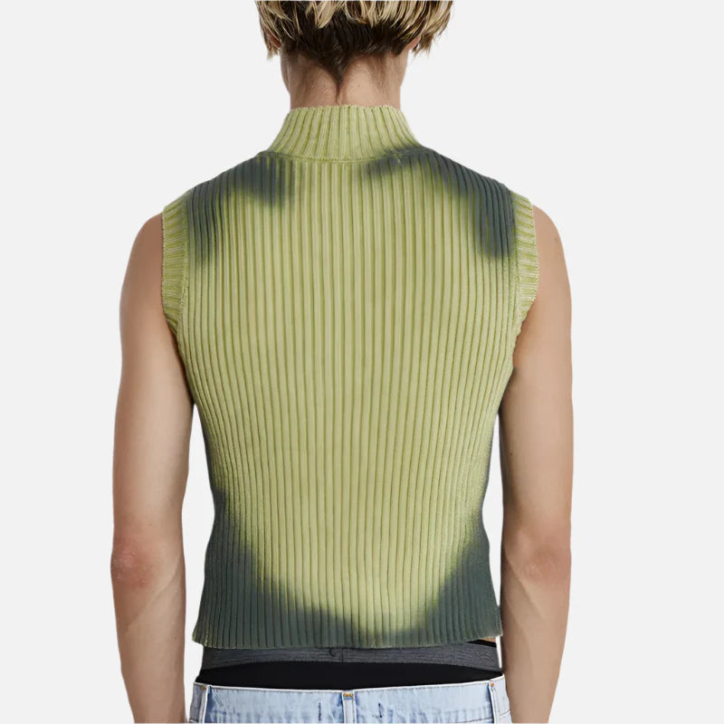 VILZSTUDIOS Tie Dye High Street Sleeveless Top