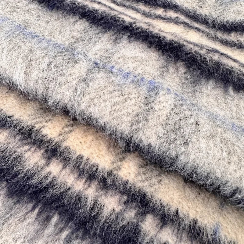 VILZSTUDIOS Long Handmade Plaid Scarves