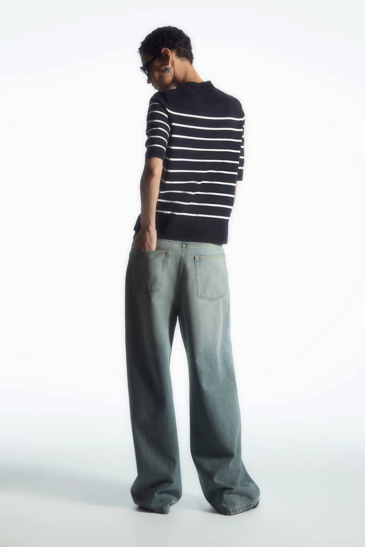 VILZSTUDIOS Round Neck Knit T-Shirt