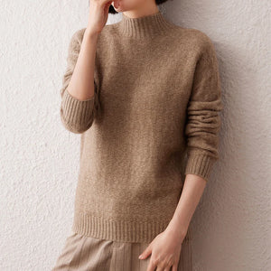 VILZSTUDIOS Elegant Cashmere Turtleneck Sweater