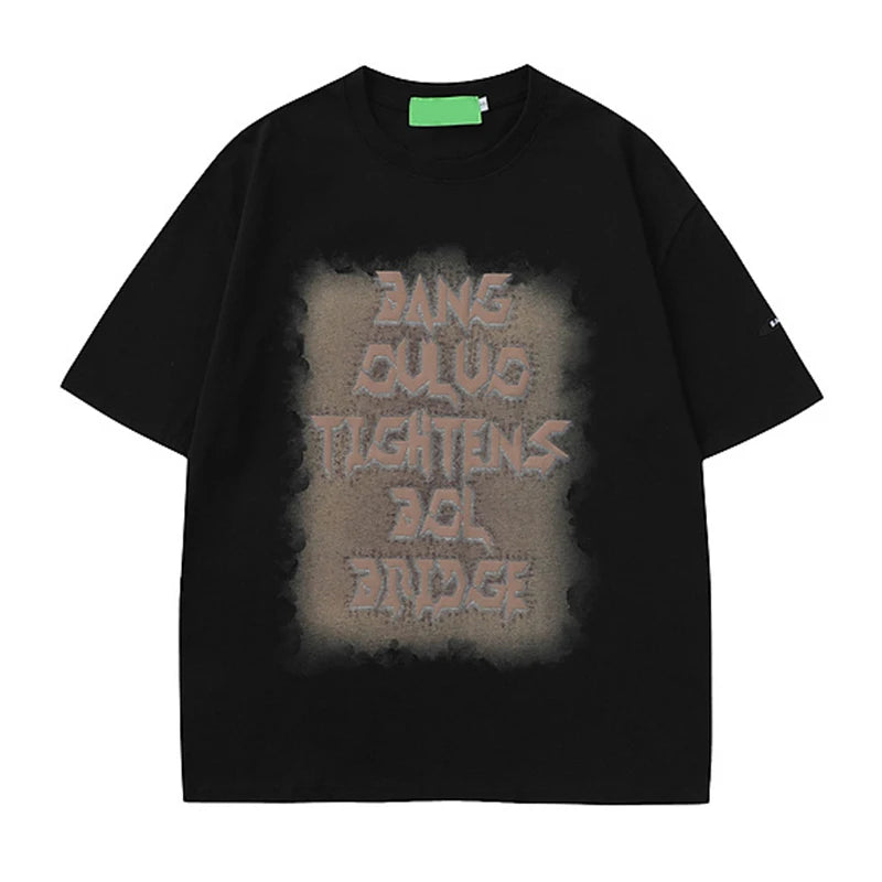 VILZSTUDIOS Oversized Letters Print T-Shirt