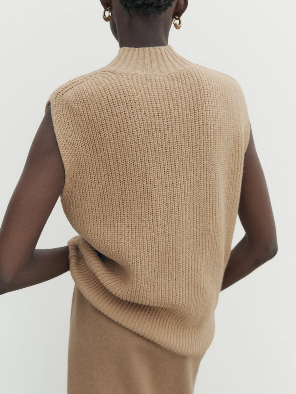VILZSTUDIOS Classic Sleeveless Woven Vest