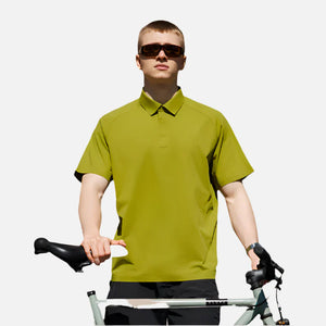 VILZSTUDIOS Polo Solid Color Smooth T-shirt