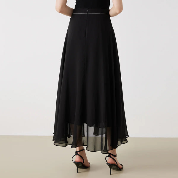 Luxurious Silk Long Skirts