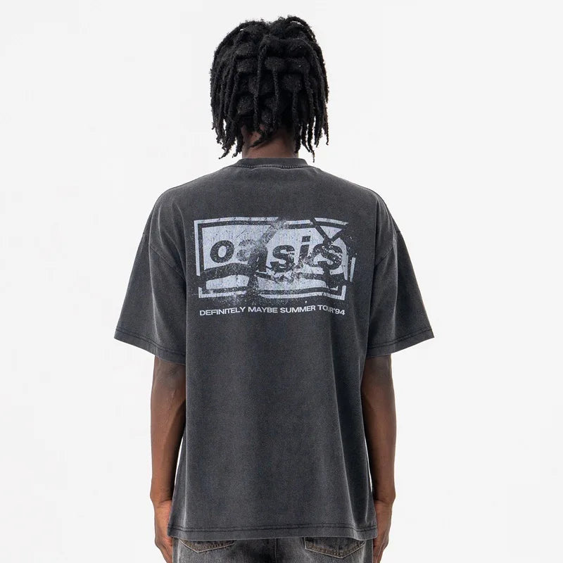 VILZSTUDIOS Loose Dark Wall Of Faces T-Shirt