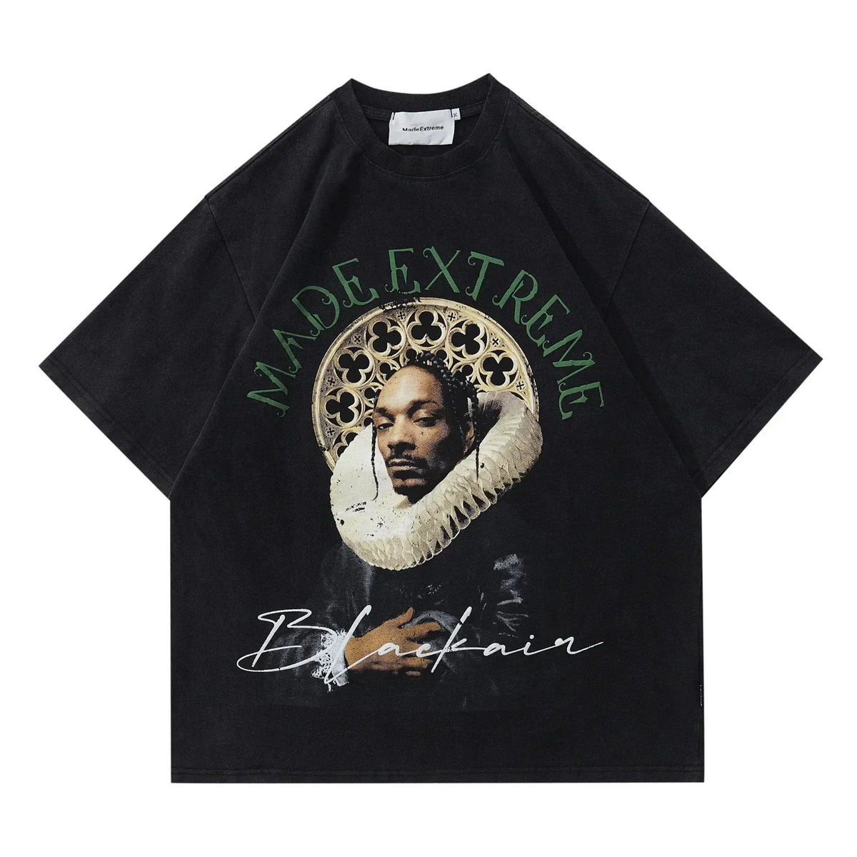 VILZSTUDIOS Extreme Graphic Rap Character Short T-Shirt