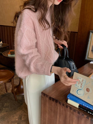 VILZSTUDIOS Casual Wool Knitted Sweater