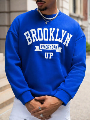 VILZSTUDIOS Brooklyn Round Neck Casual Sweater