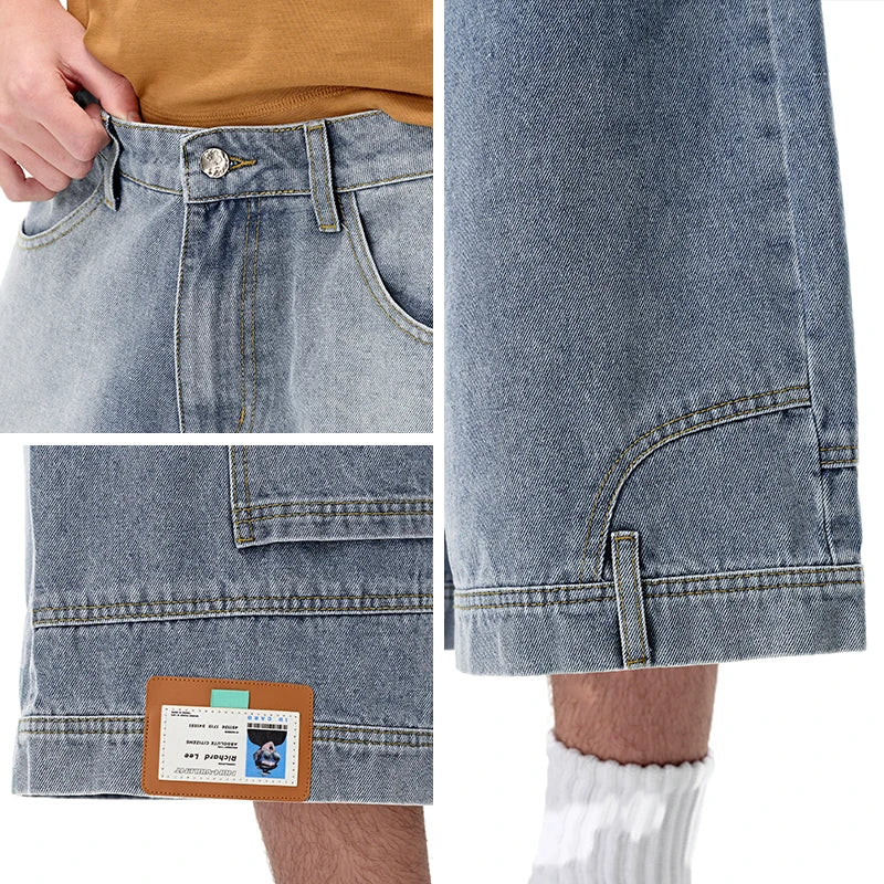 VILZSTUDIOS Washed Streetwear Jorts
