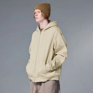 VILZSTUDIOS Premium Trendy Fleece Full Zip Hoodie