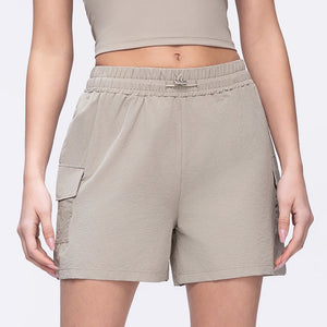 VILZSTUDIOS Breathable High Waist Yoga Fitness Shorts