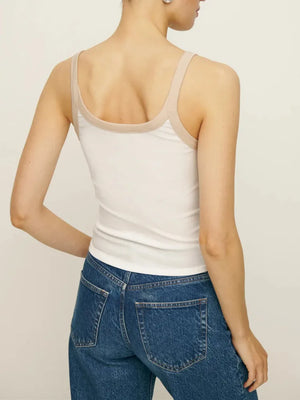 VILZSTUDIOS Basic Slim Fit Sleeveless Tank Top