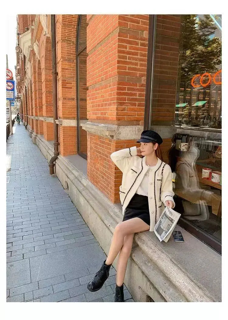 VILZSTUDIOS Luxurious Mink Knit Cardigan