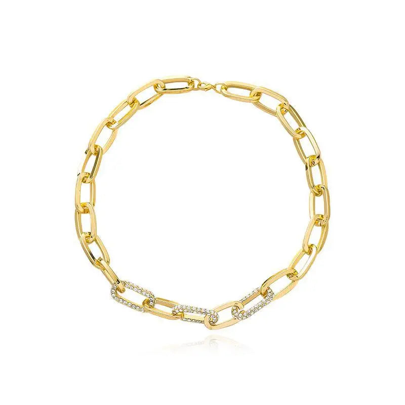 VILZSTUDIOS Thick Metal Chains Necklace
